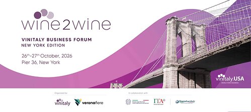 wine2wine Vinitaly Business Forum 2026 lands in New York on October 26th-27th 2026 wine2wine Vinitaly Business Forum 2026 lands in New York on October 26th-27th 2026