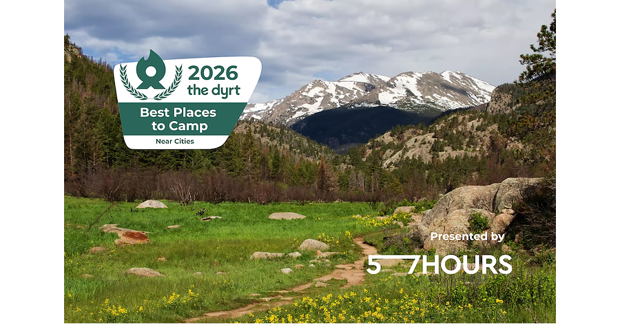 The Dyrt Announces Best Places to Camp Near Cities Presented by 57hours