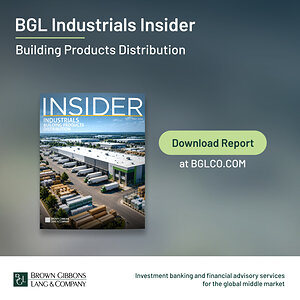 Building Products Distribution M&A Gains Momentum as Buyers Pursue Scale