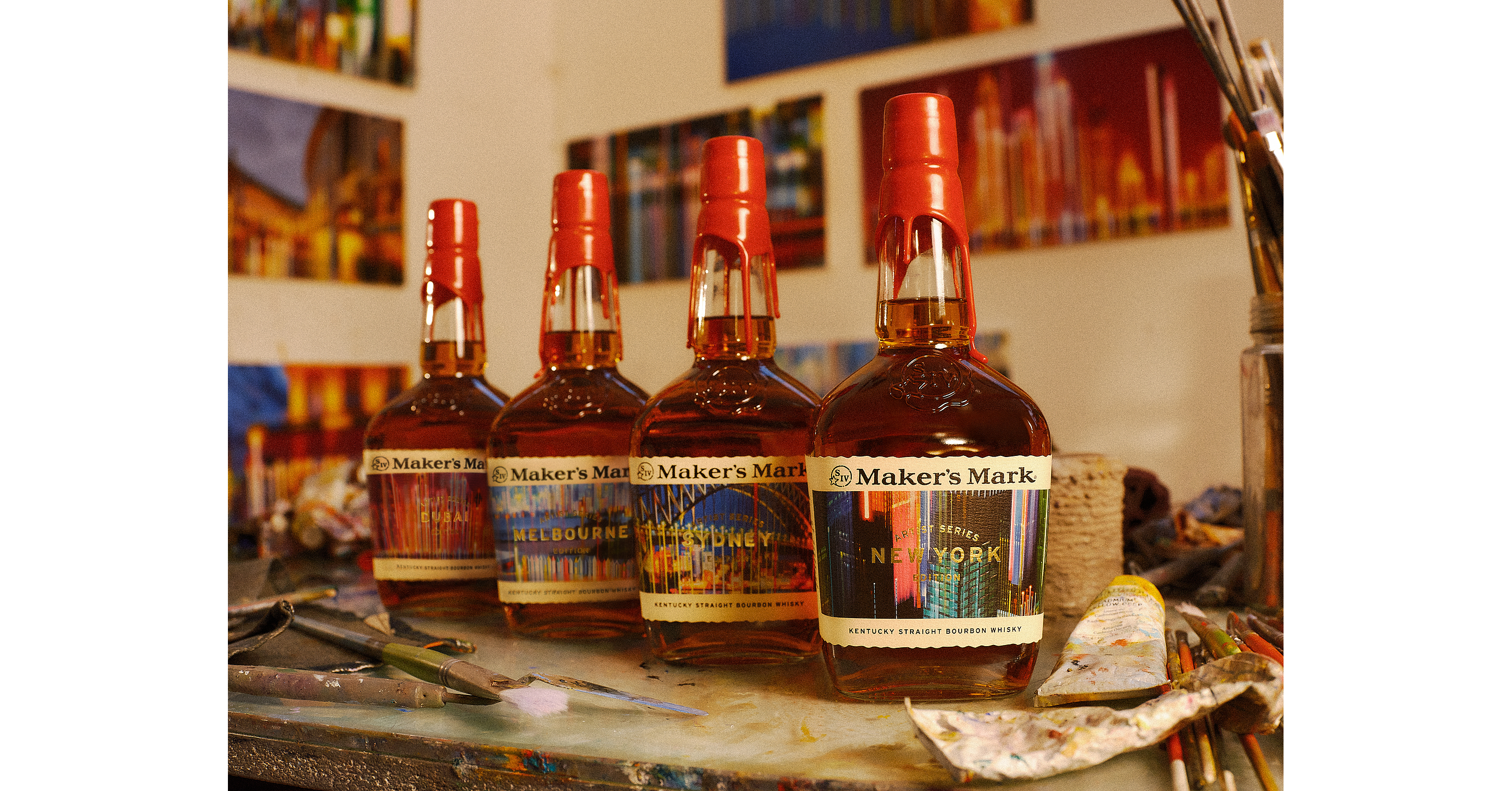 MAKER'S MARK LAUNCHES AIRPORT-EXCLUSIVE ARTIST SERIES
