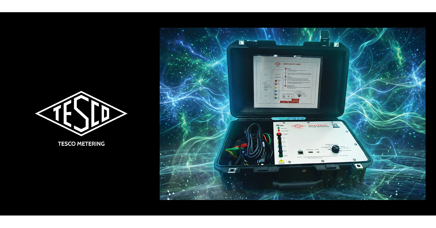 TESCO Expands TESCO Portable Meter Testing Platform with New Model 6440 Three-Phase Voltage Synthesizer