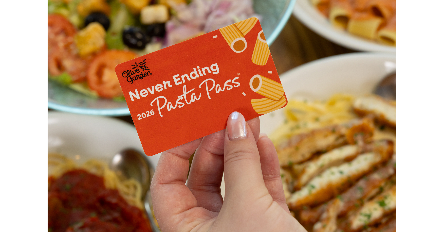 Olive Garden Just Brought Back the Legendary Never-Ending Pasta Pass!