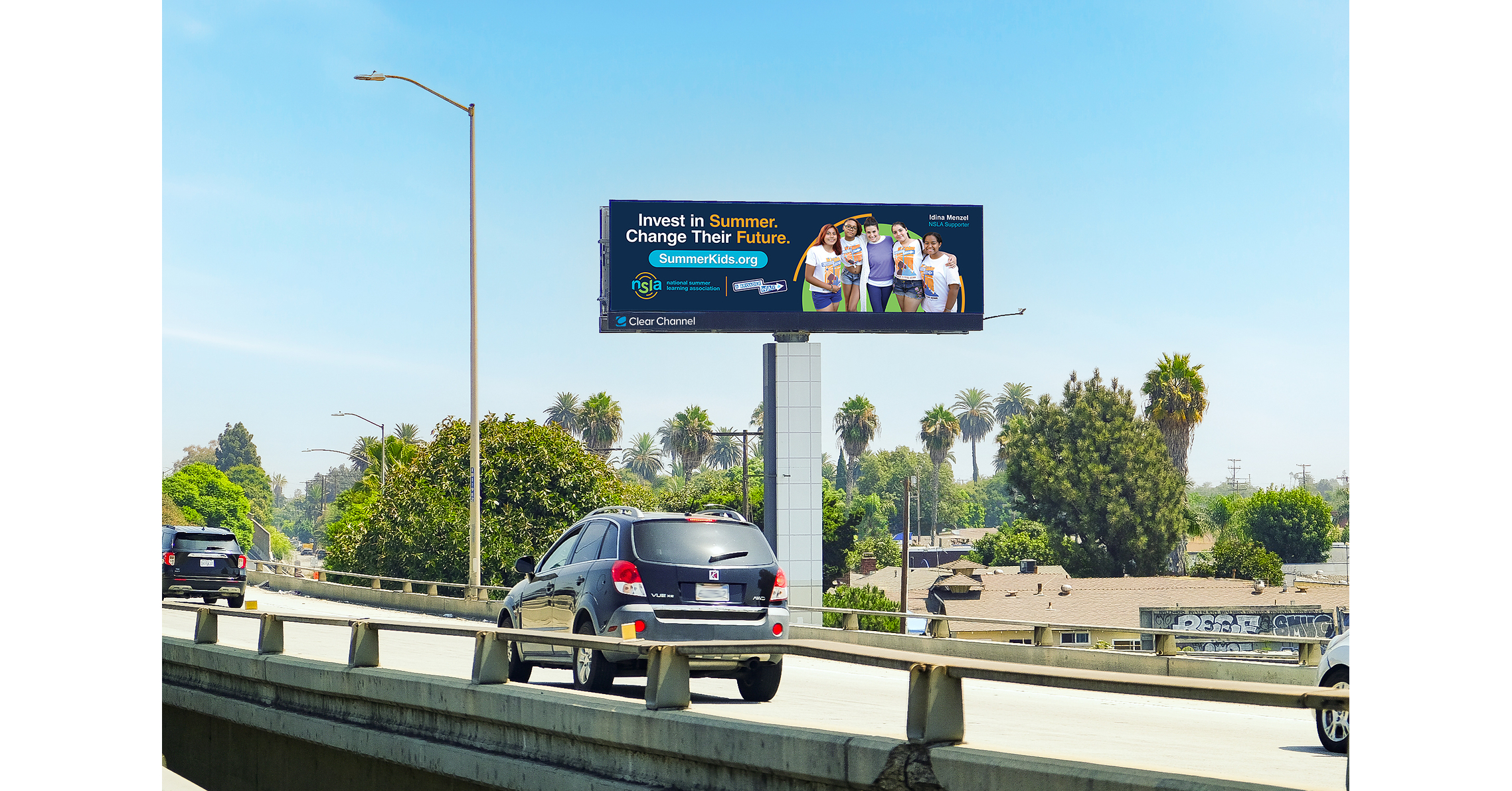 Darryl "DMC" McDaniels and Idina Menzel Join National Billboard Campaign To Champion Brighter Futures For America's Kids