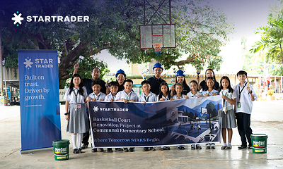 STARTRADER, 필리핀 다바오시 학생 약 2만 명에게 혜택을 주는 농구코트 재정비 사업 착공