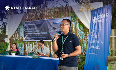 STARTRADER Breaks Ground on Basketball Court Revamp Benefiting around 20,000 Students in Davao City, Philippines