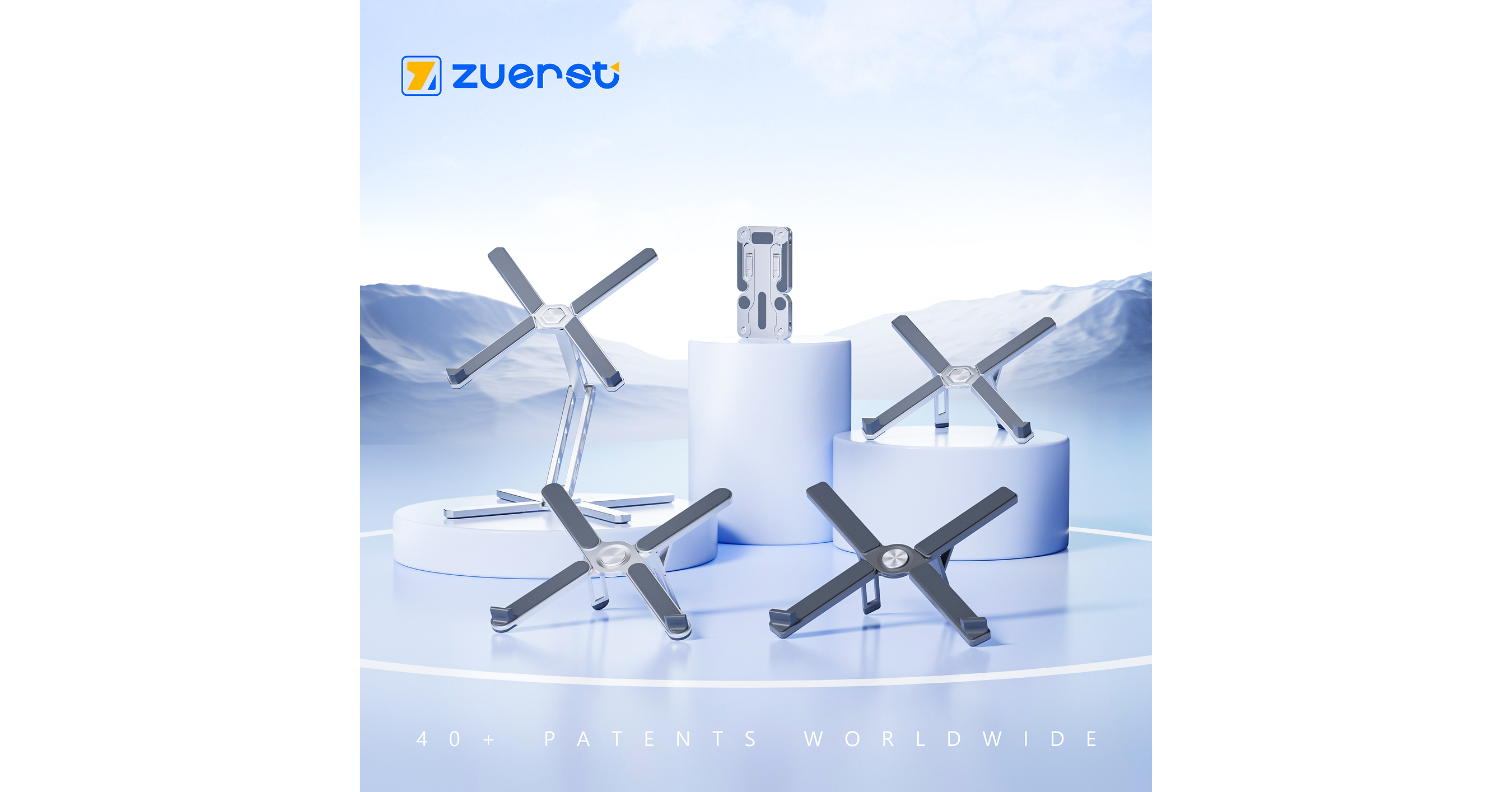 Laptop Stand Manufacturer ZUERST Surpasses 40 Patents to Build Structural Innovation Moat