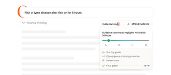 OpenEvidence Launches EvidenceGrade™, Empowering Physicians To See the Strength of Cited Evidence Beneath Each AI Answer OpenEvidence Launches EvidenceGrade™, Empowering Physicians To See the Strength of Cited Evidence Beneath Each AI Answer