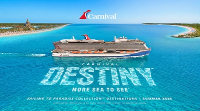 Carnival Destiny coming summer 2029