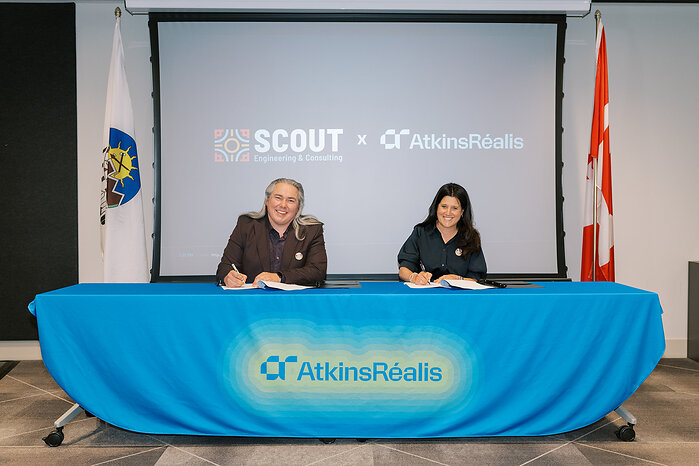 AtkinsRéalis and Scout Engineering sign Memorandum of Understanding to advance Indigenous partnership and shared prosperity across Canada