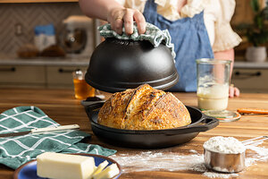 As Home Bread Baking Continues to Rise, Lodge Cast Iron Introduces Its First Bread Ovens