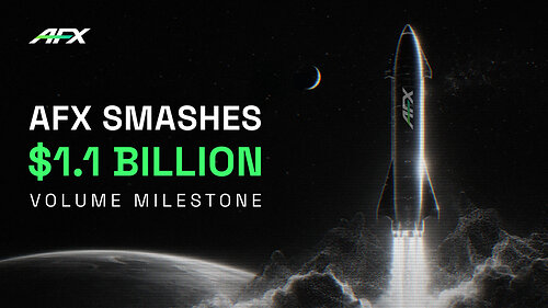 AFX Surpasses $1.1 Billion in Total Trading Volume, Highlighting Capital Efficiency in On-Chain Derivatives AFX Surpasses $1.1 Billion in Total Trading Volume, Highlighting Capital Efficiency in On-Chain Derivatives