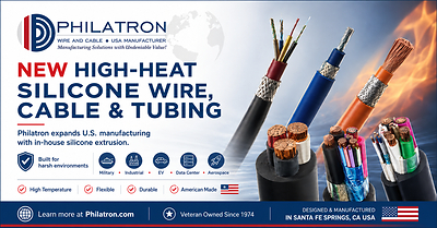 Philatron Expands Manufacturing Capabilities With New High-Heat Silicone Wire And Cable Production Line