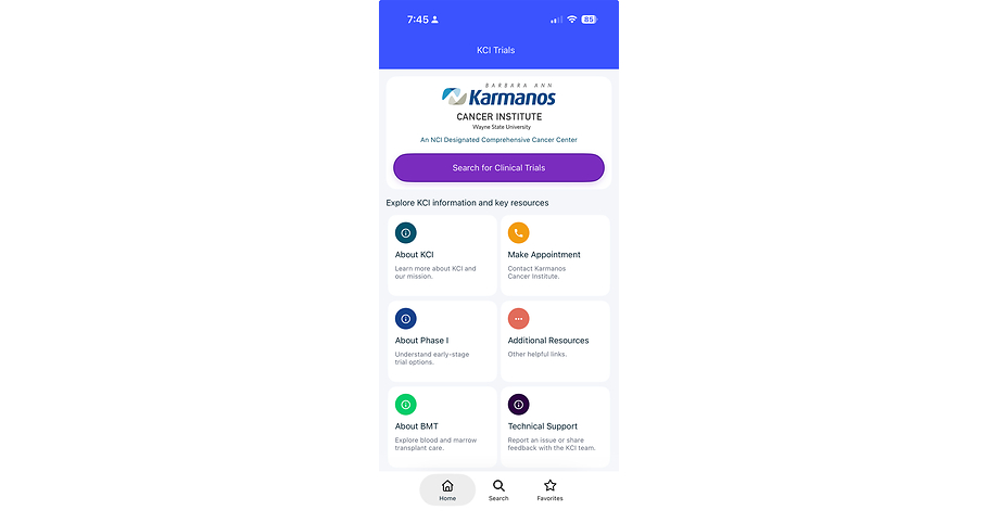 Karmanos Cancer Institute Rolls Out New Oncology Clinical Trials App Features