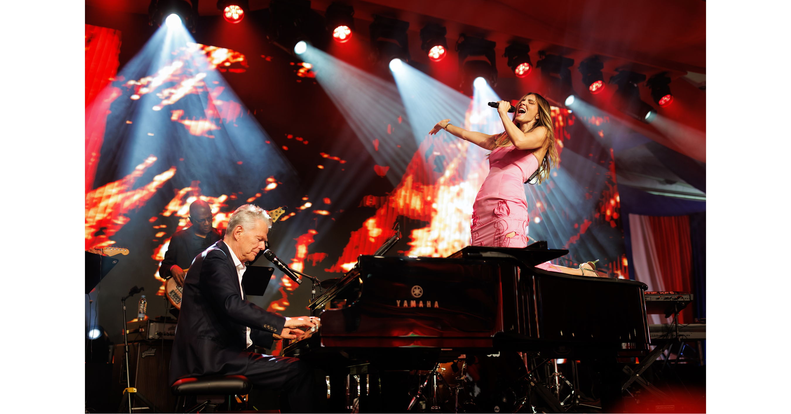 AMBASSADOR LISA ARGYROS HOSTS A 250 CELEBRATION IN LATVIA FEATURING DAVID FOSTER, KATHARINE MCPHEE, AND KRISTIN CHENOWETH