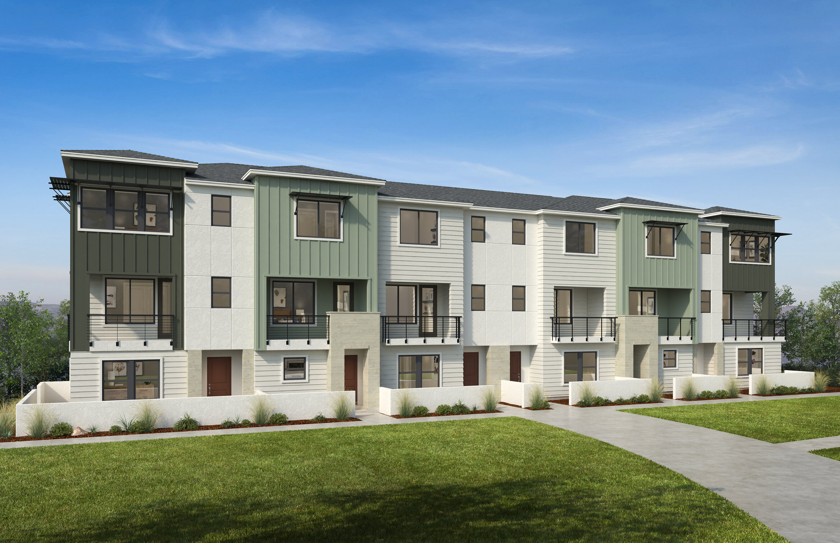KB Home ouvre un nouveau lotissement de maisons de ville en Californie