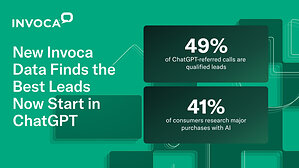 New Invoca Data Finds the Best Leads Now Start in ChatGPT
