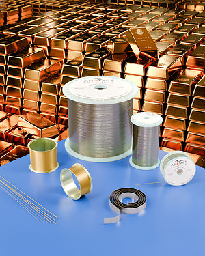 COMPOSITE CLAD METAL WIRE REPLACES SOLID WIRE AT SUBSTANTIAL SAVINGS