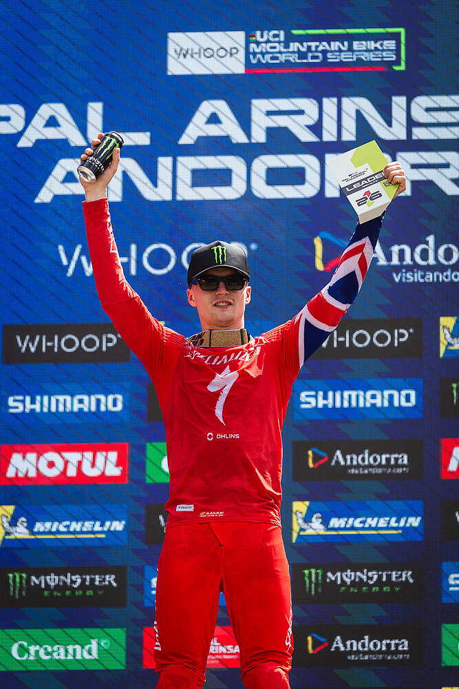 Jordan Williams remporte le Downhill Elite Hommes à Andorre