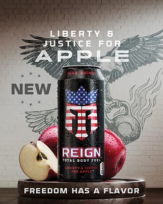 REIGN Total Body Fuel Launches Limited-Edition Liberty & Justice for Apple Flavor for Summer of Celebrations