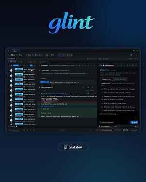Glint Opens Public Beta of Its AI-Native Git Workspace - Agentic Coding, Worktrees, and Terminals in One App