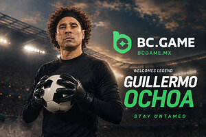 BC.GAME ficha a la leyenda del fútbol mexicano Guillermo Ochoa como embajador de la marca
