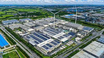 Solar and Wind Power Generation at INTCO Medical's Manufacturing Facilities