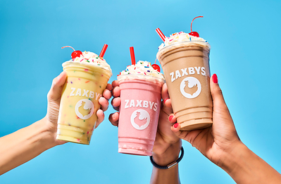 Zaxbys Milkshakes