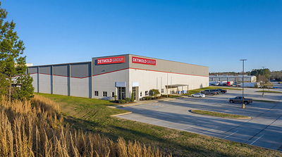Exterior view of Detpak's manufacturing facility in Spartanburg, South Carolina, supporting the company's continued investment in U.S. manufacturing and sustainable paper-based packaging solutions. Learn more: https://www.detpak.com

