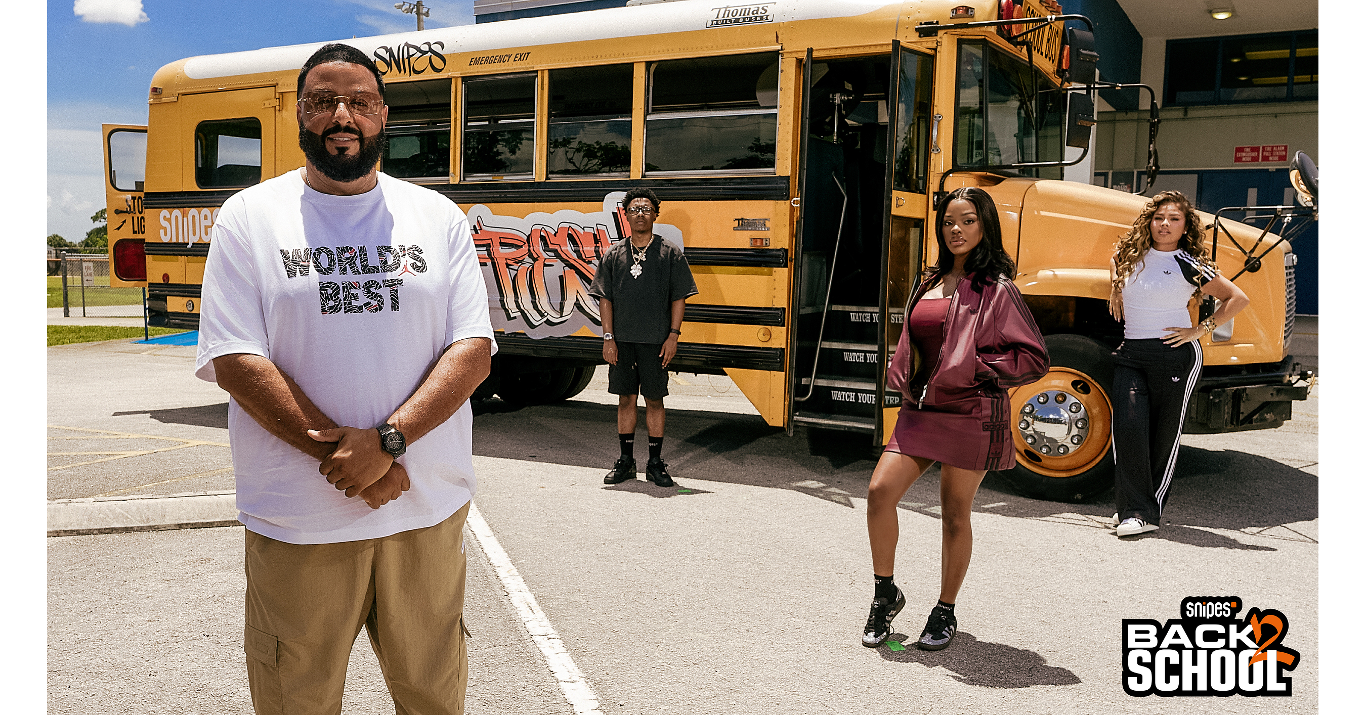 SNIPES Launches "Pull Up Fresh" National Back-to-School Campaign Featuring DJ Khaled, JT, and more