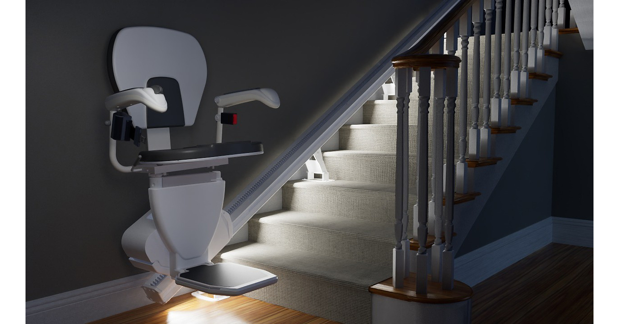 Leaf Home Launches the First Built-In Motion-Sensor Lighting System for Stair Lifts