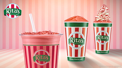 Rita's Italian Ice & Frozen Custard Shirley Temple Ice