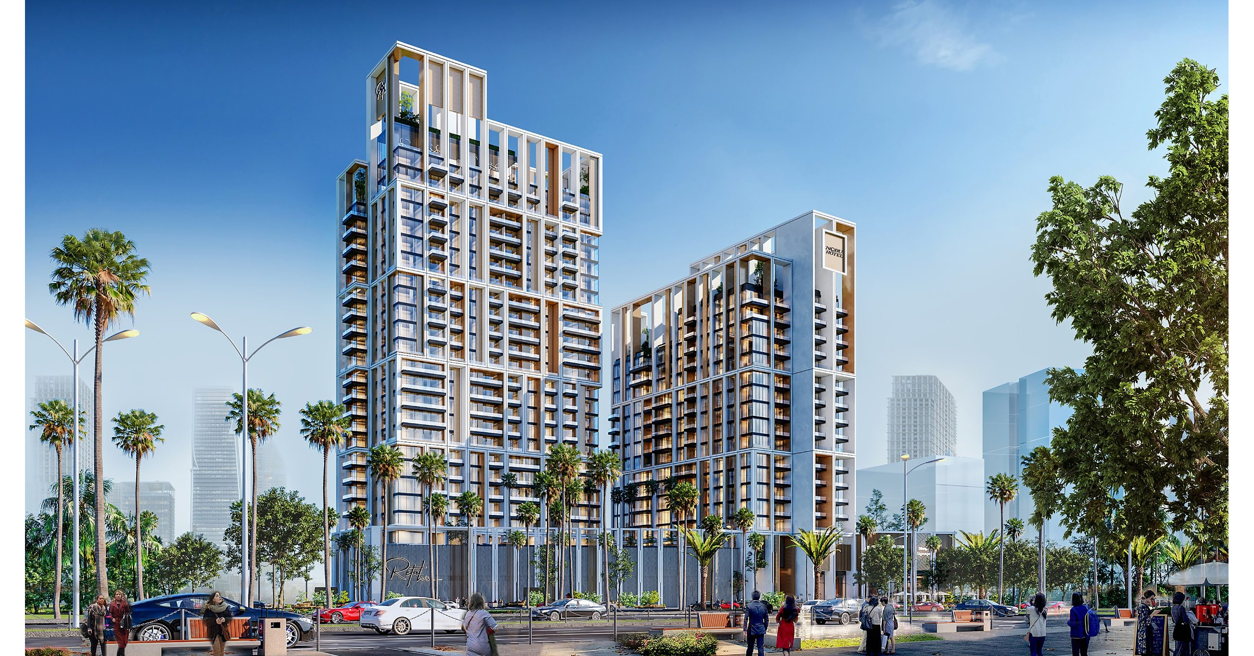 Retal Rise and Nobu Hotel Towers Built with Penetron Concrete Waterproofing Technology