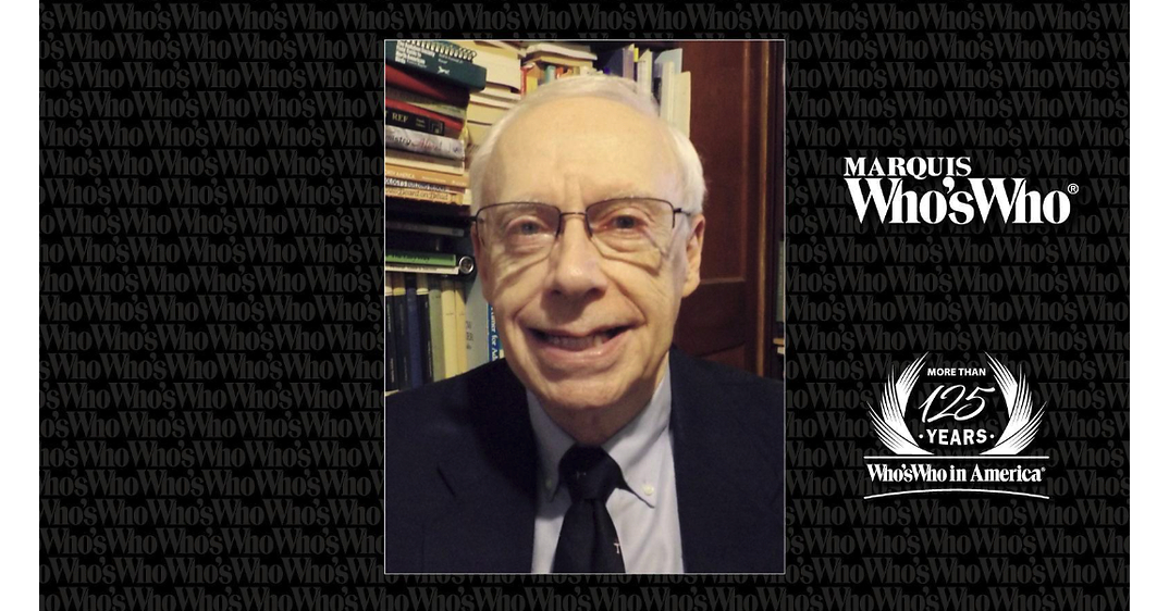 Marquis Who's Who Honors Wesley Vinton Hromatko, DMin, for Excellence in Ministry