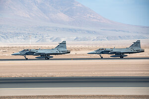 El F-39E Gripen debuta en un ejercicio multinacional fuera de Brasil