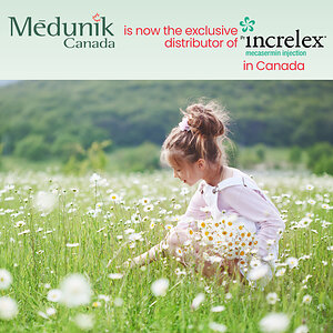 Médunik Canada becomes exclusive distributor of INCRELEX® in Canada, strengthening support for children with a rare growth disorder
