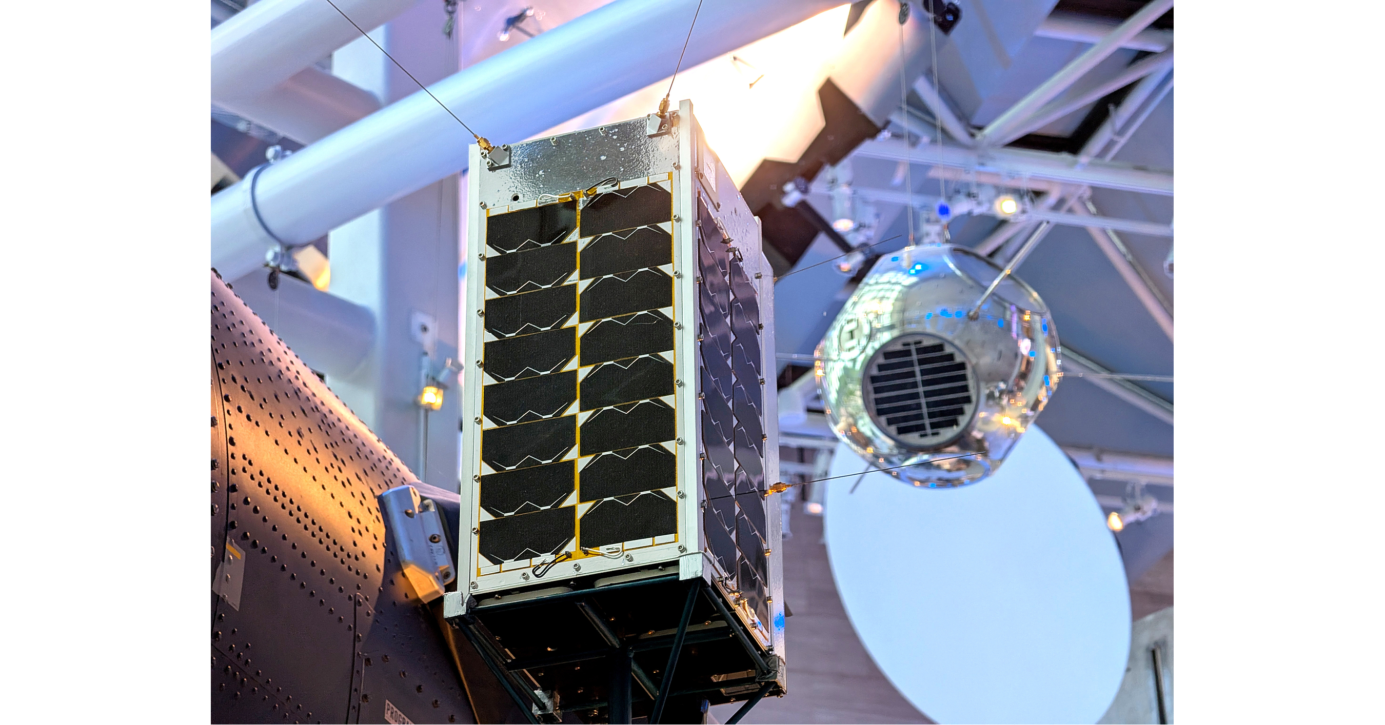 HawkEye 360 Pathfinder Satellite Model Featured in New Smithsonian's National Air and Space Museum Exhibit