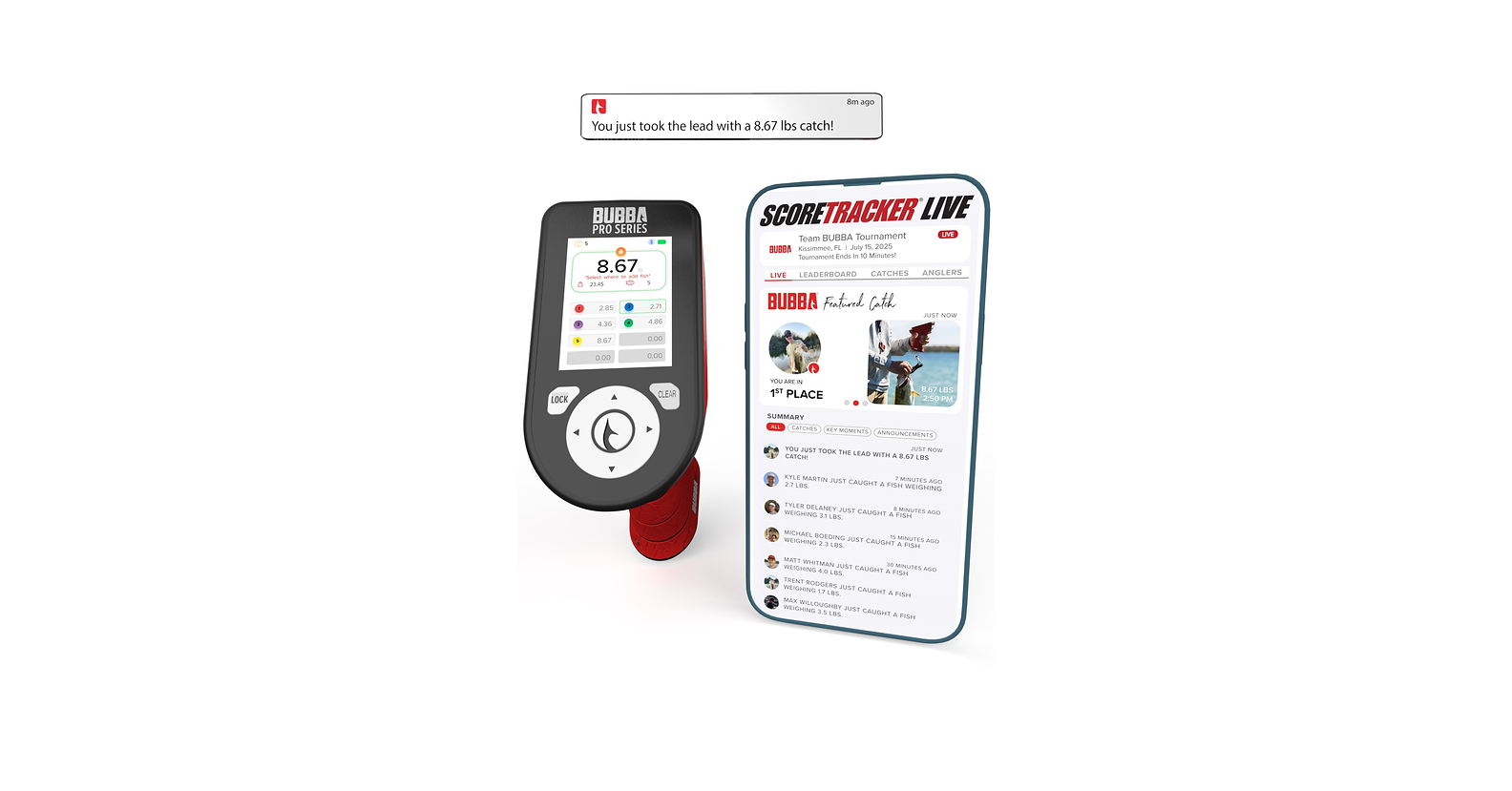 BUBBA®, MLF Officially Launch SCORETRACKER® LIVE for Consumers While BUBBA® Expands Its Connected Fishing Ecosystem at ICAST 2026