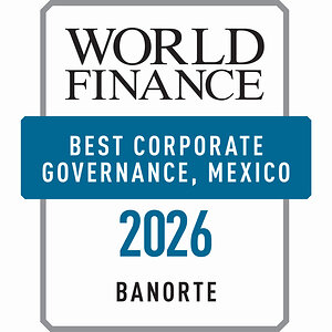 WORLD FINANCE RECOGNIZES BANORTE, LED BY CARLOS HANK GONZALEZ, AS BEST CONSUMER BANK AND BEST CORPORATE GOVERNANCE IN MEXICO