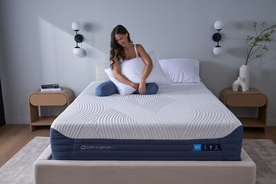 The all new H2 Hybrid Performance® Mattress offers a a firm feel designed for sleepers who prefer a more supportive sleep surface.