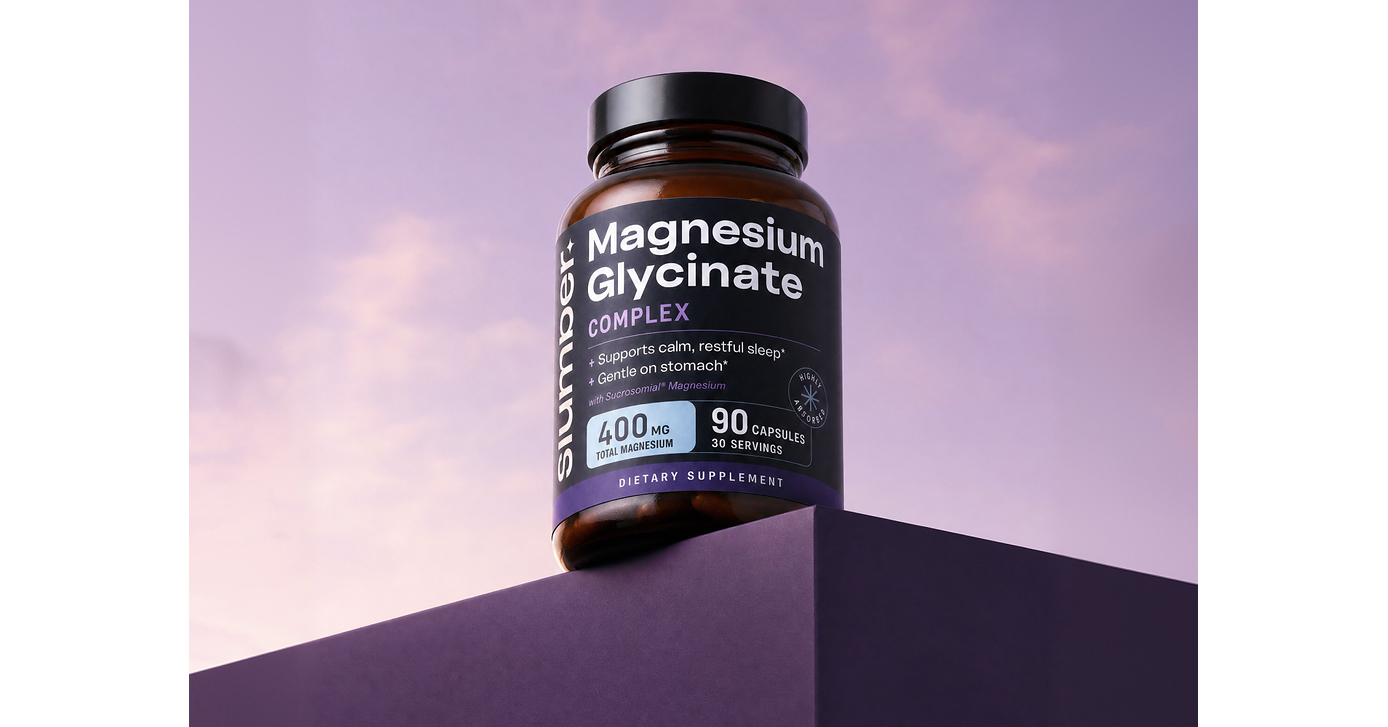 Slumber Launches a Complete Sleep System: Magnesium Glycinate and Upgraded Deep Zzzs Formulas