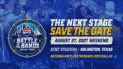 Pepsi National Battle of the Bands Names Dallas as New Host City for Its Annual August Event