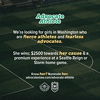 Advocate Athlete program celebrates girls leading beyond the game.