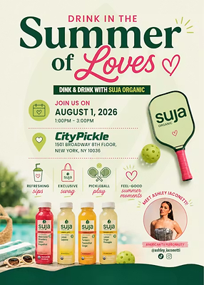 Suja Organic Summer of Loves Event