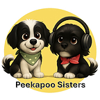 Peekapoo Sisters Productions logo, the independent storytelling company founded by Robert Kusserow.
