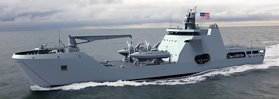 A rendering of the Medium Landing Ship (LSM) A rendering of the Medium Landing Ship (LSM)