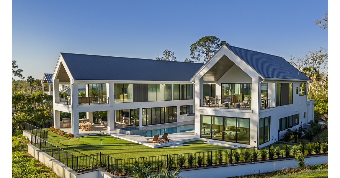 Richard Pedranti Architect Designs High-Performance Luxury Residence in St. Augustine, Florida