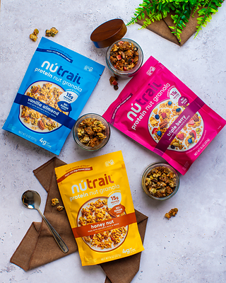 Protein Without The Sugar Crash: The #1 No Sugar Added Granola Brand Debuts a No Sugar Added, Sweet & Crunchy Protein Granola Made with Nature's Nuts & Seeds and High Protein Whey