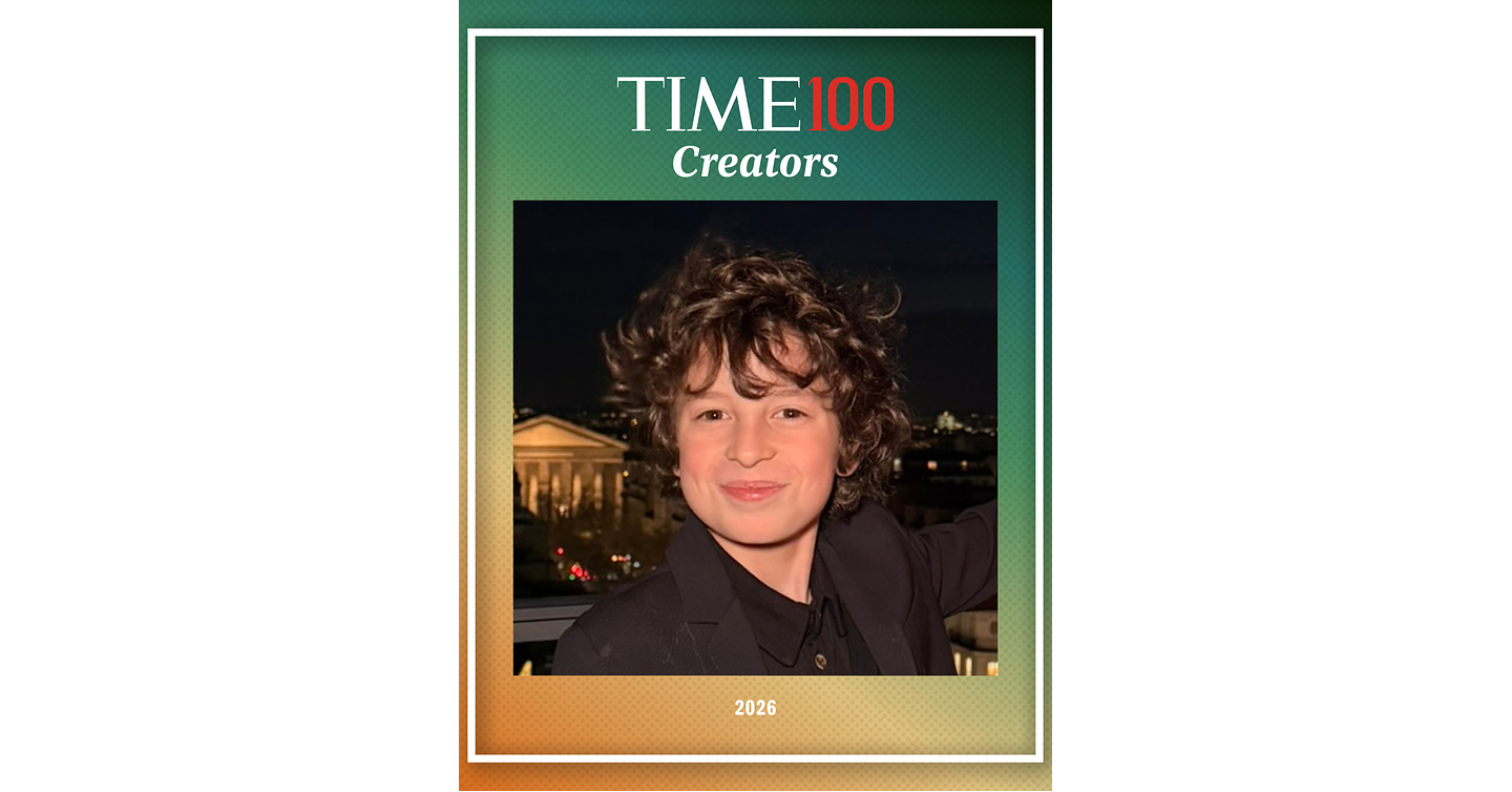 Max Alexander Named to the 2026 TIME100 Creators List of the World's 100 Most Influential Digital Voices