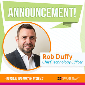 Surgical Information Systems Names Rob Duffy Chief Technology Officer