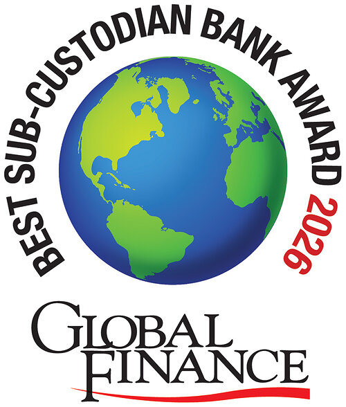 Global Finance
Best Sub-Custodian Bank Award 2026
